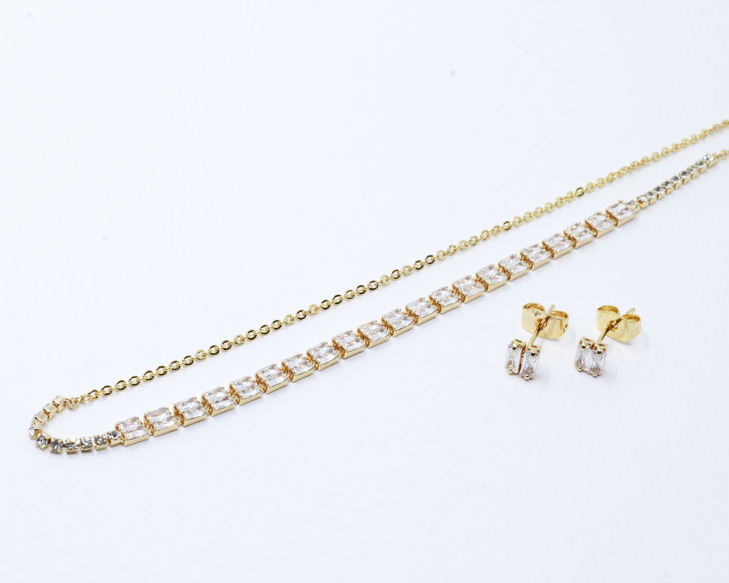 Set Collar Baguette