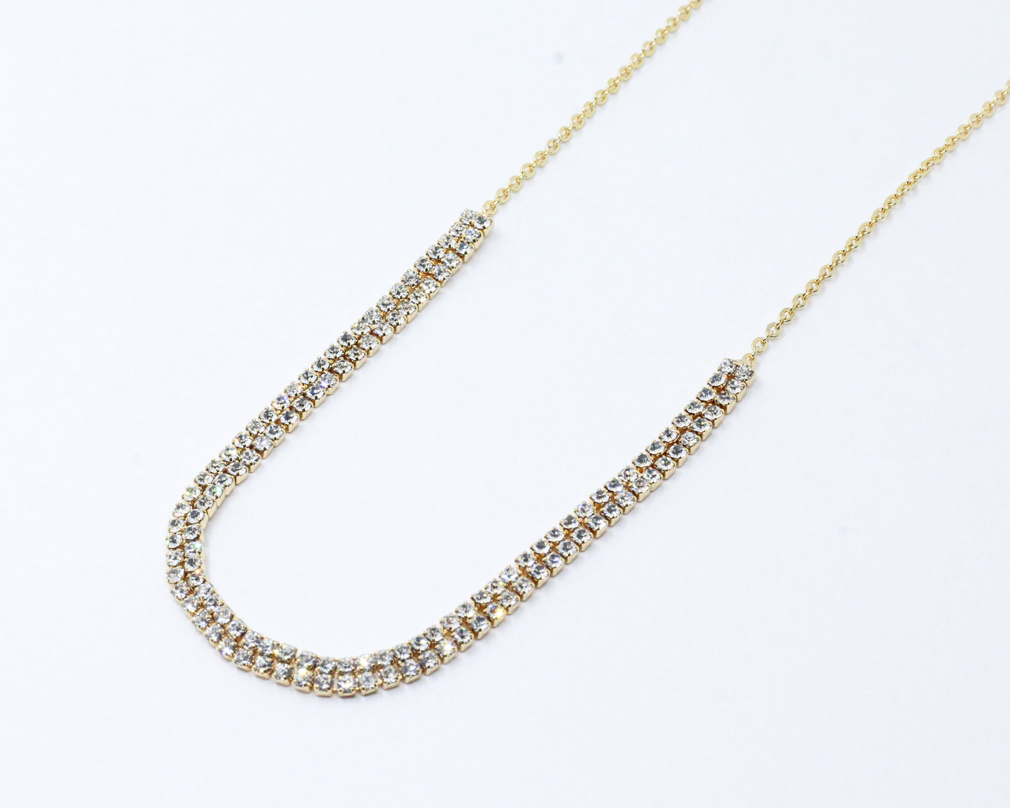 Set Collar Doble Brillo