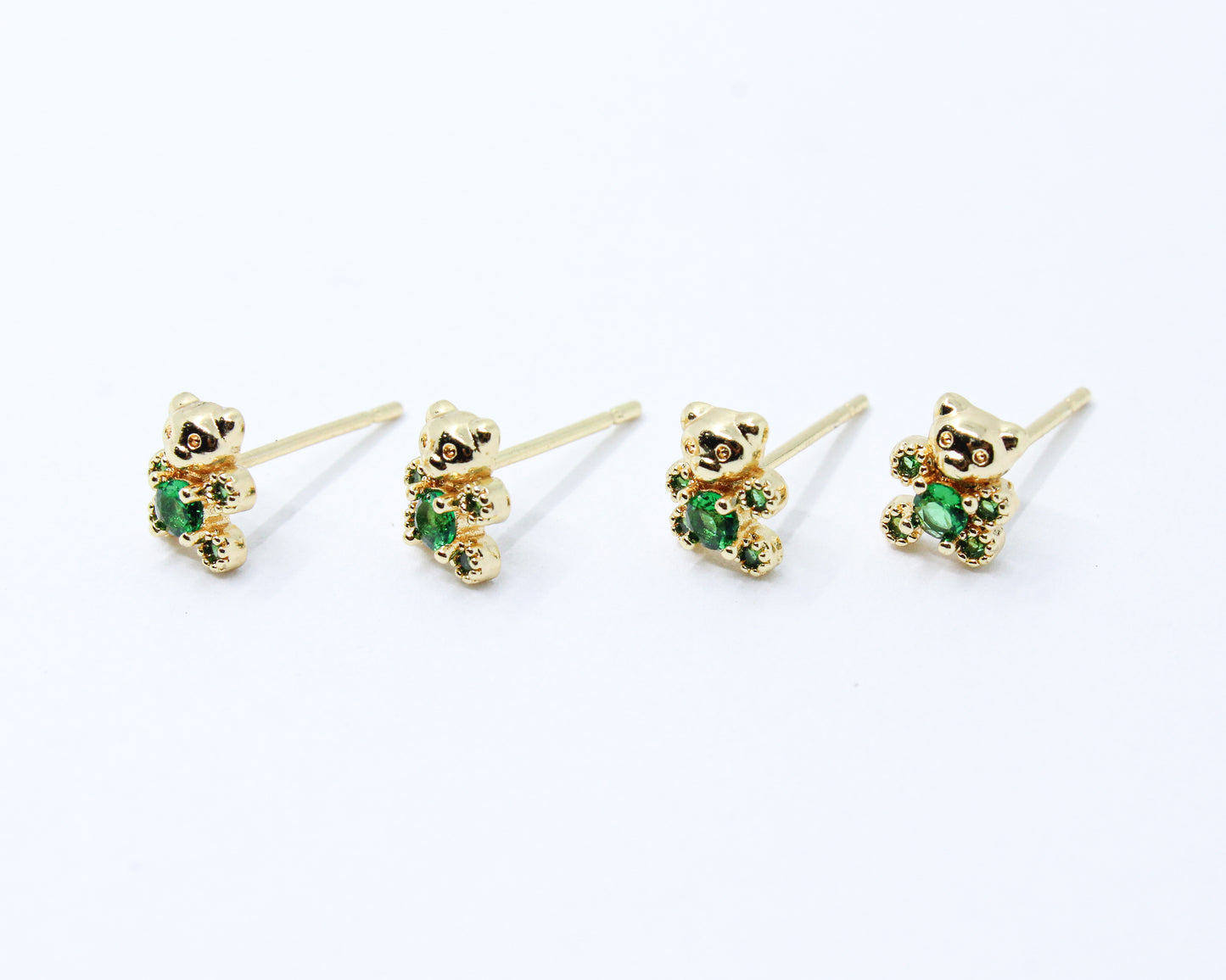 Topo Oso Mini Piedra Verde