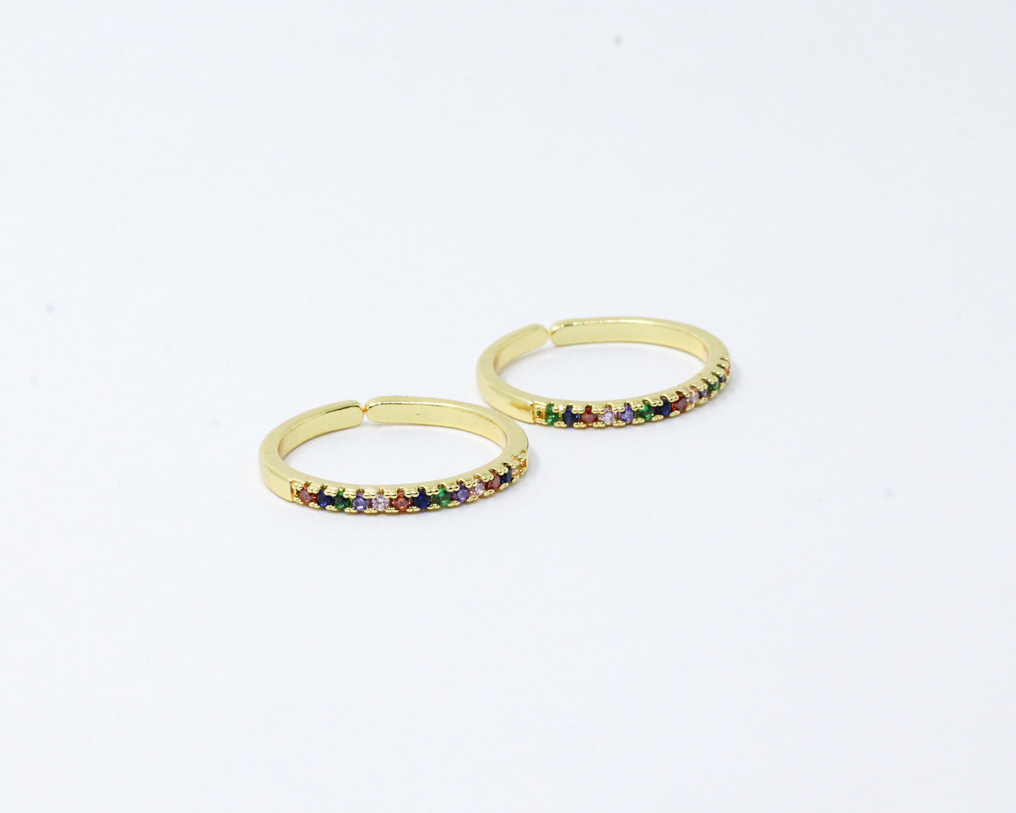 Anillo Dorado Arcoíris