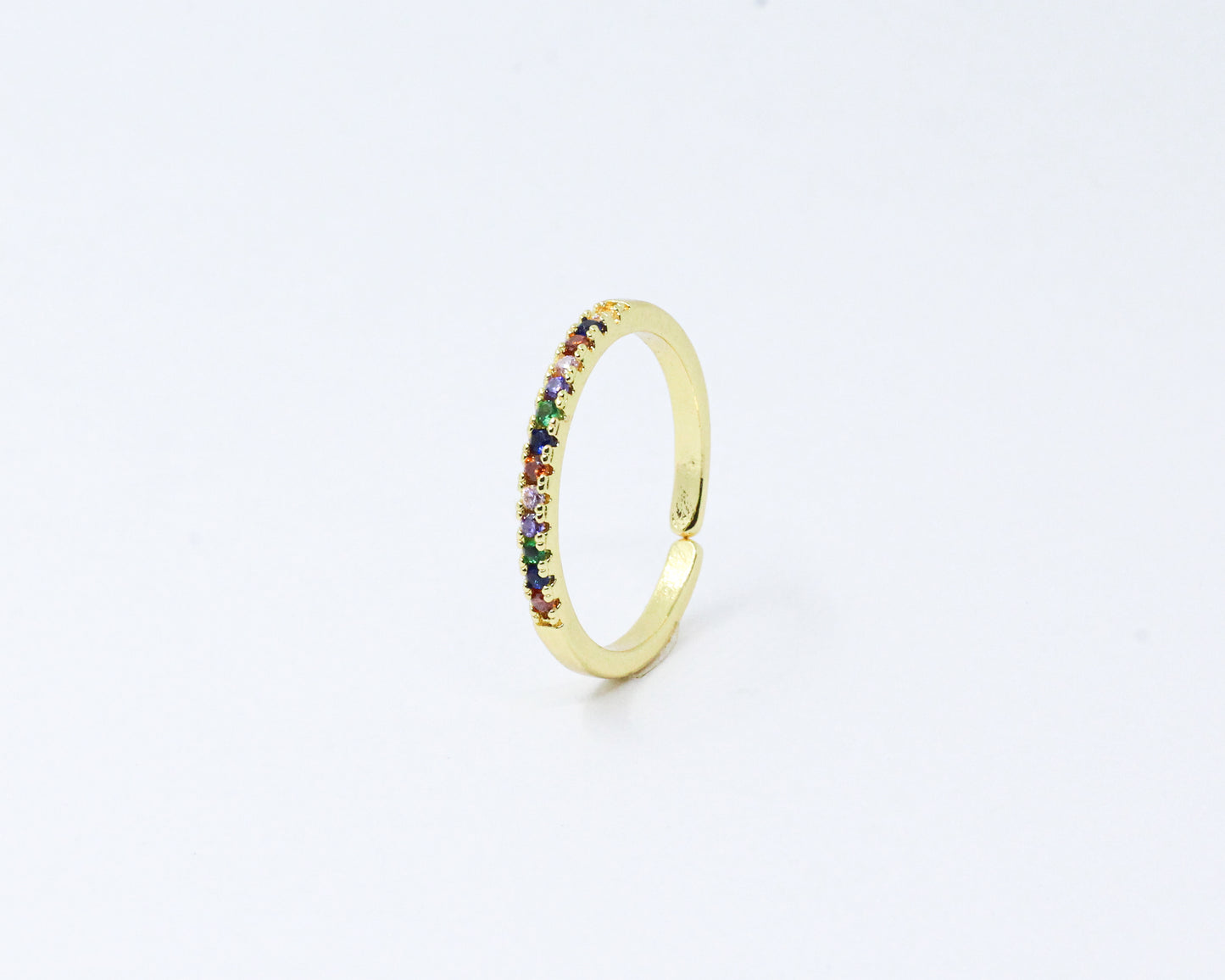 Anillo Dorado Arcoíris