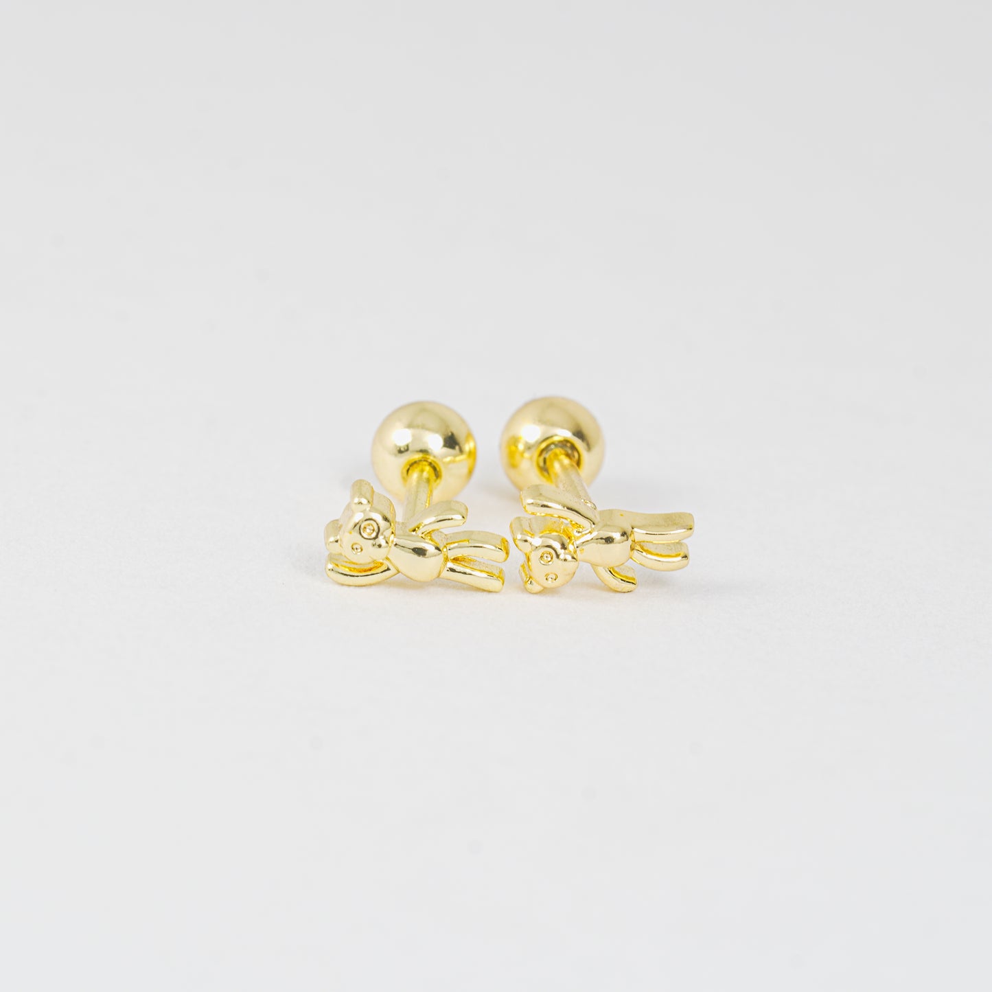 Topo Oso Niña Dorado