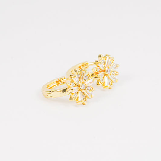 Candonga Flor con Piedra Blanca