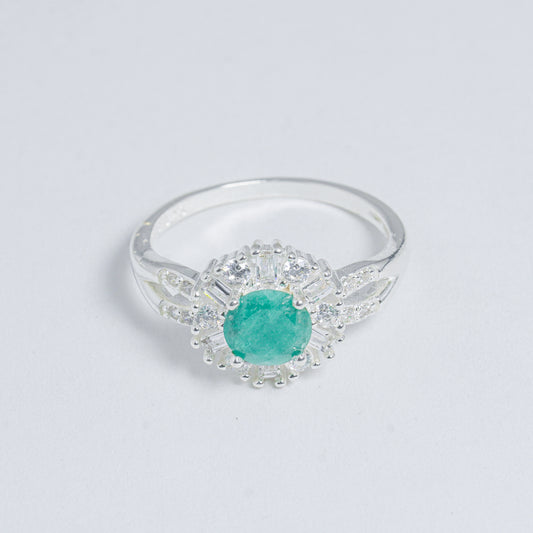 Anillo Esmeralda Imperial Radiante