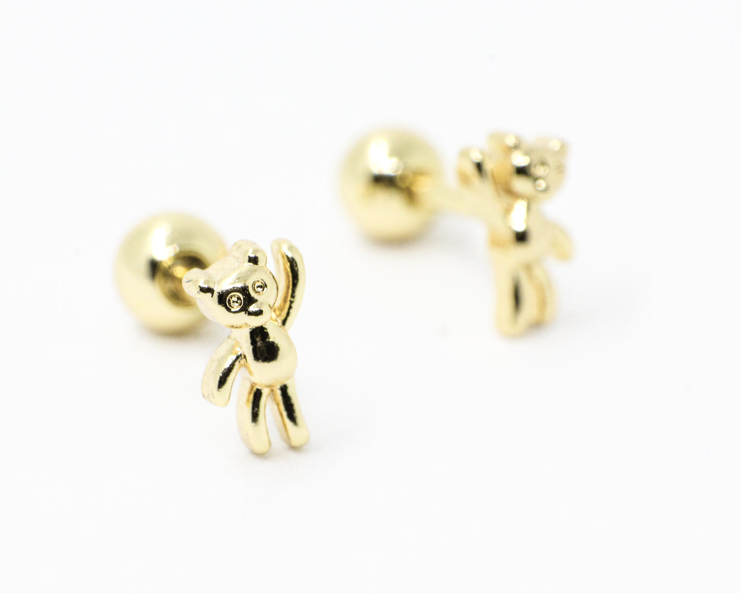 Topo Oso Niña Dorado