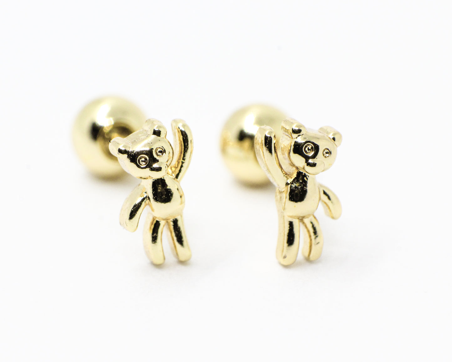 Topo Oso Niña Dorado