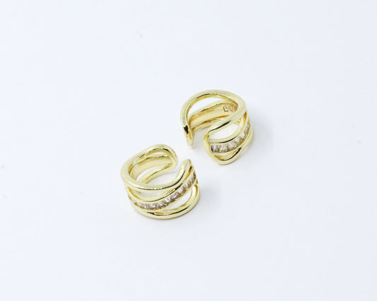 Earcuff Dorado Mini Baguette