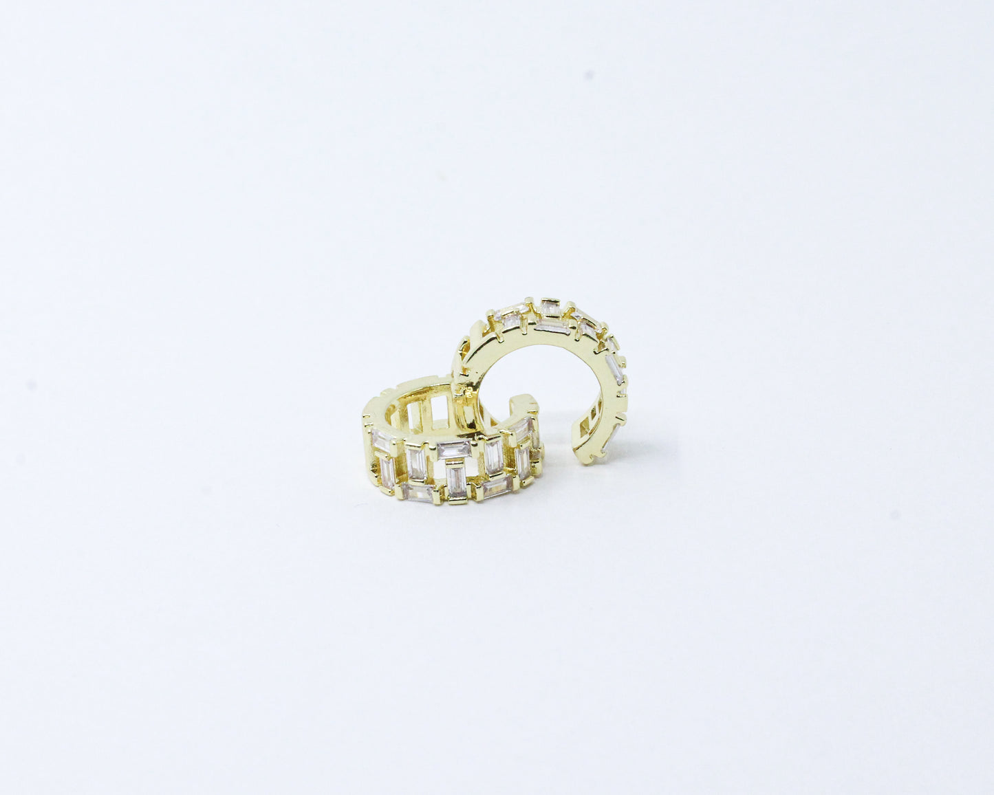 Earcuff Baguette Dorado