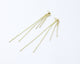 Arete Dorado Brillantes