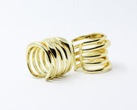 Earcuff Dorado 5 Aros vista 3