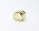 Earcuff Dorado 5 Aros