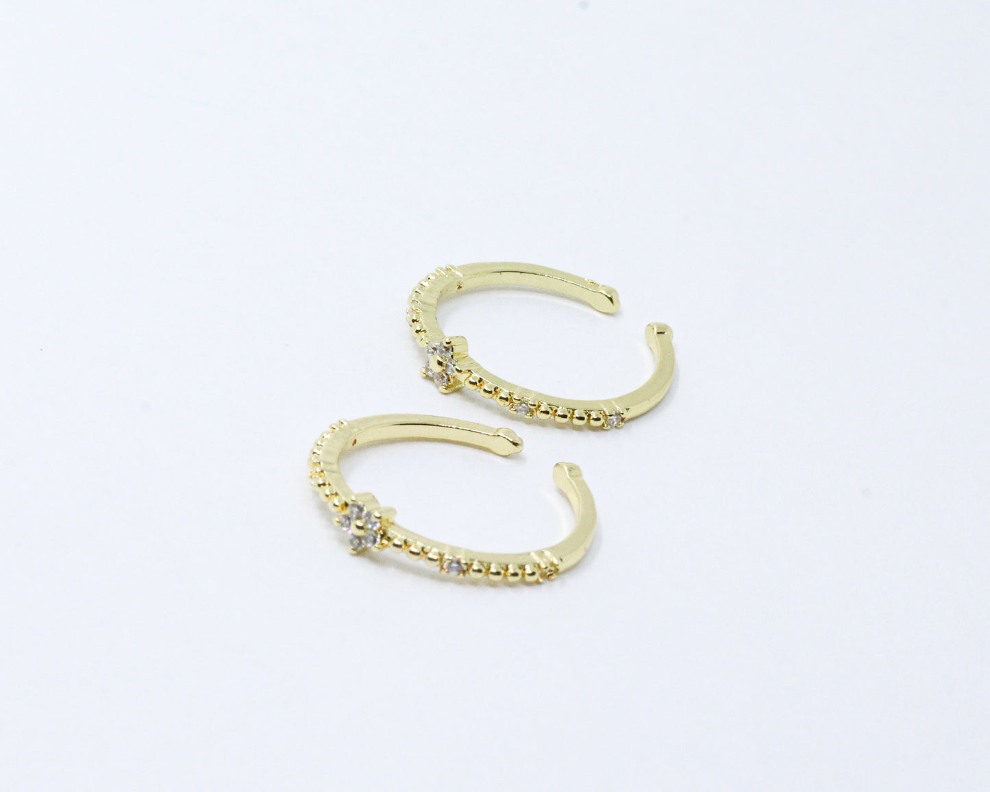 Anillo Dorado Mini Flor