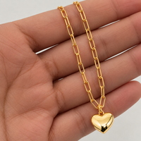 Collar Amor Dorado vista 2