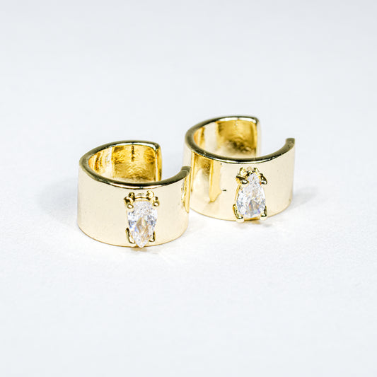 Earcuff gota brillante