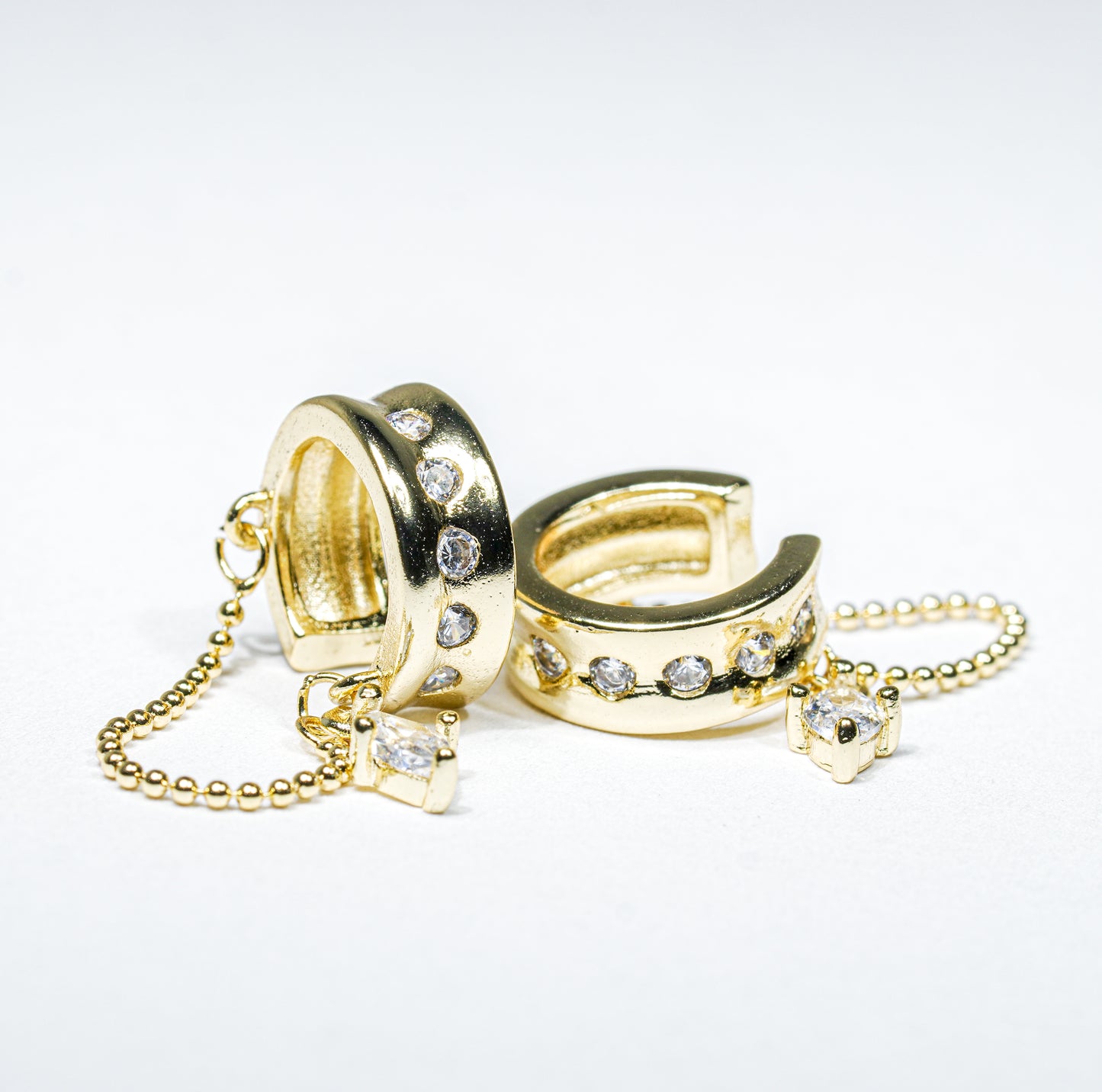Earcuff gota colgante