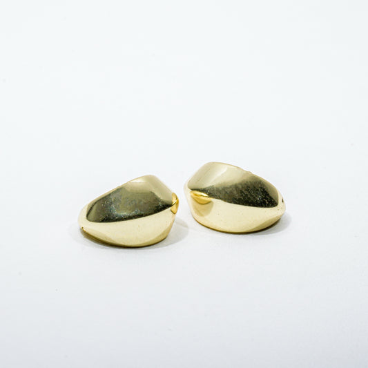 Earcuff dorado liso