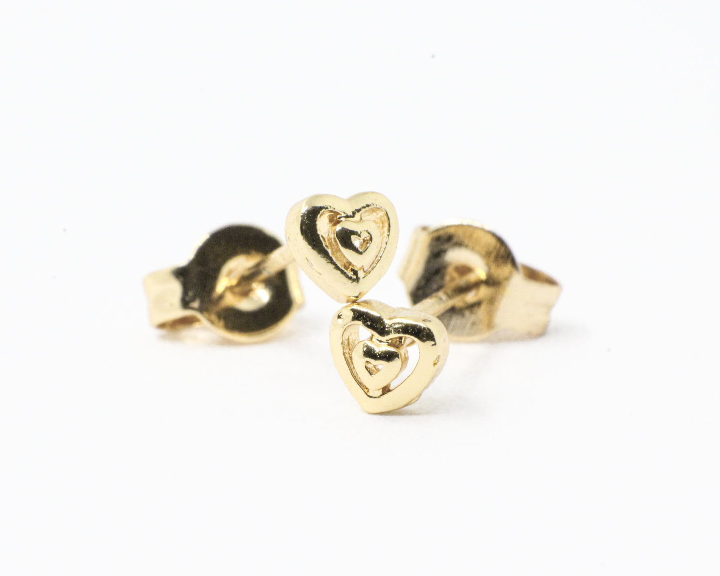 Topo Corazón Dorado
