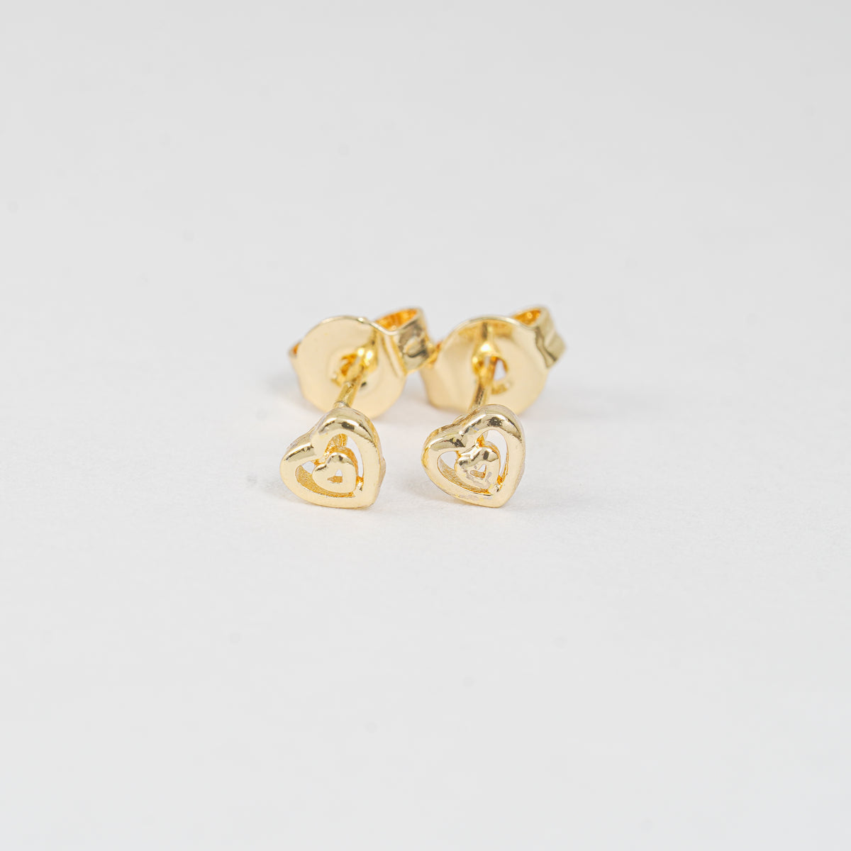 Topo Corazón Dorado