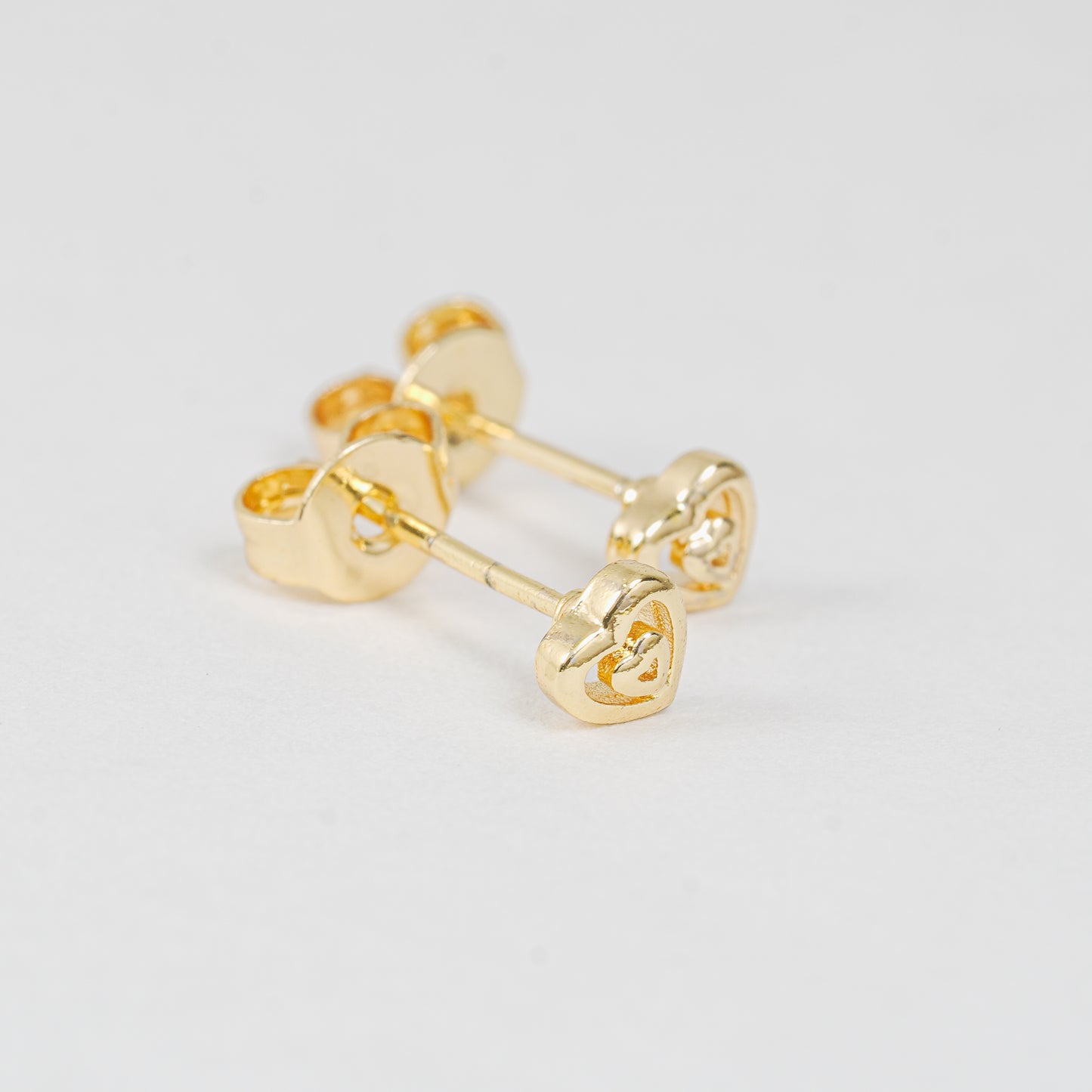 Topo Corazón Dorado