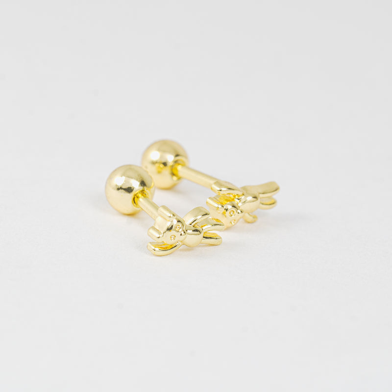 Topo Oso Niña Dorado
