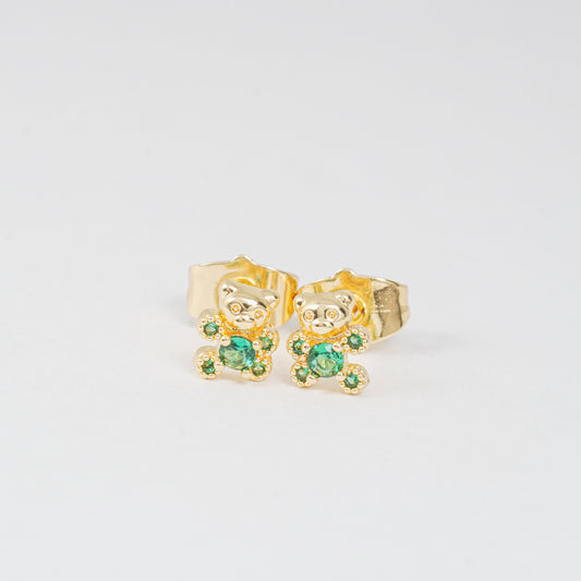 Topo Oso Mini Piedra Verde