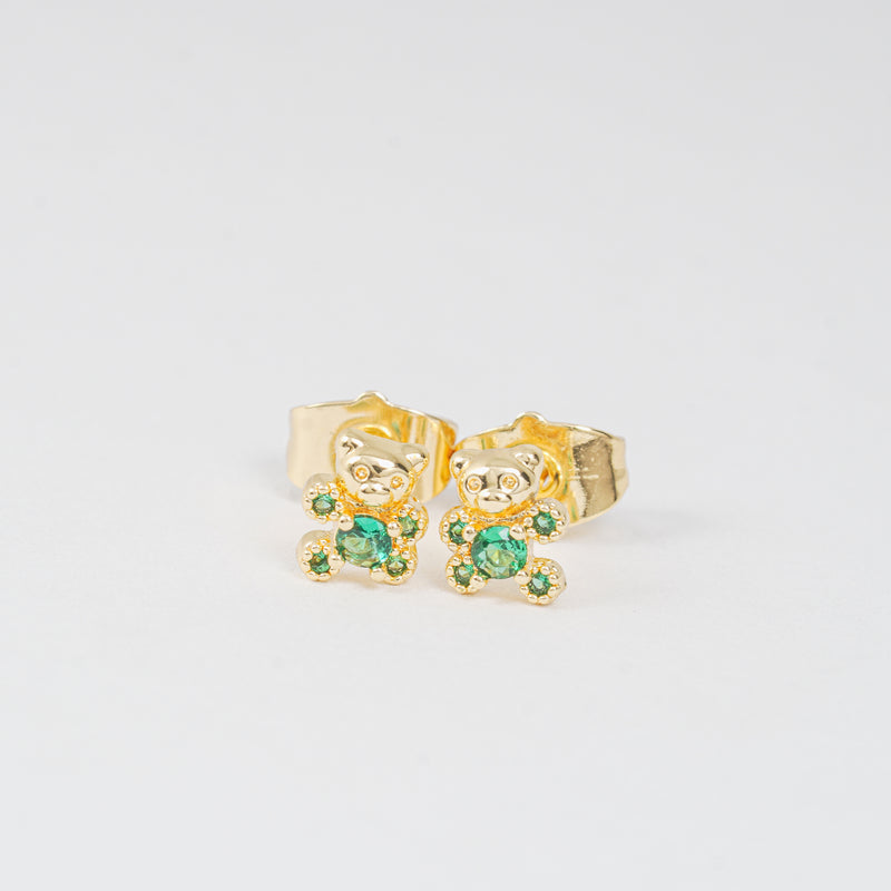 Topo Oso Mini Piedra Verde