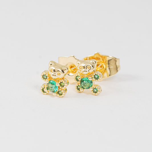 Topo Oso Mini Piedra Verde