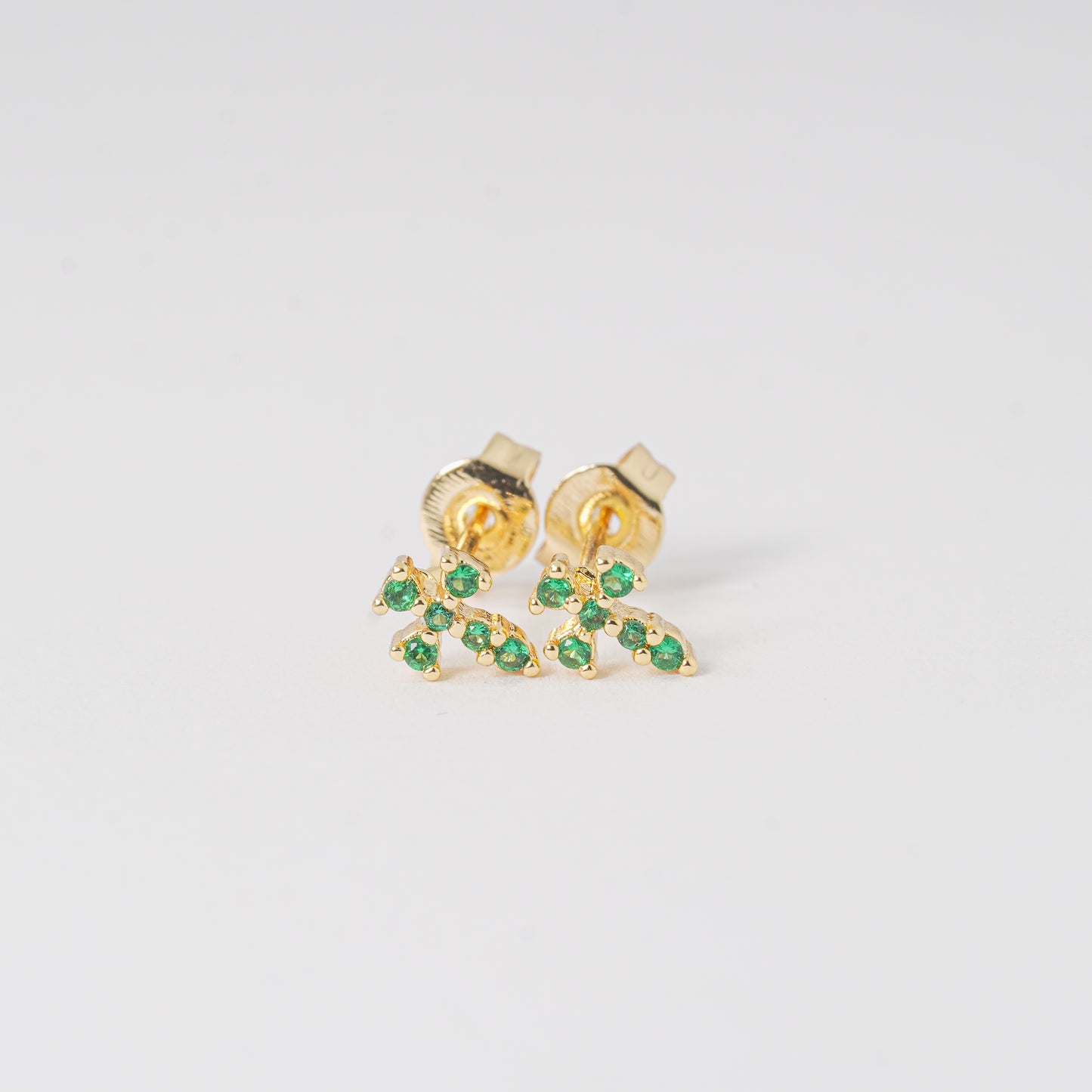 Topo Cruz Piedra Verde Esmeralda