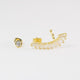 Set arete y earcuff baguette