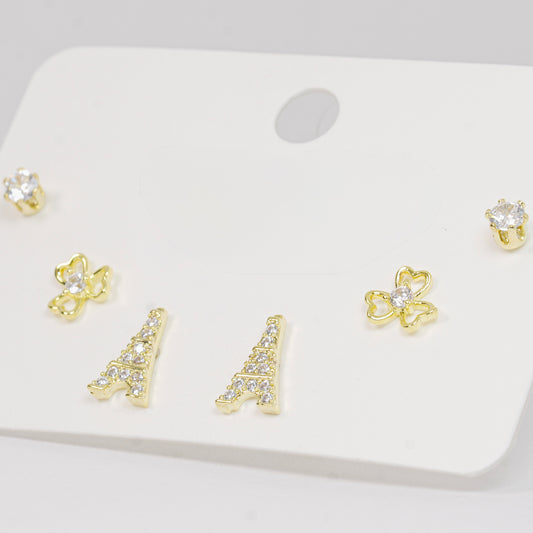 Set topos dorados figuras