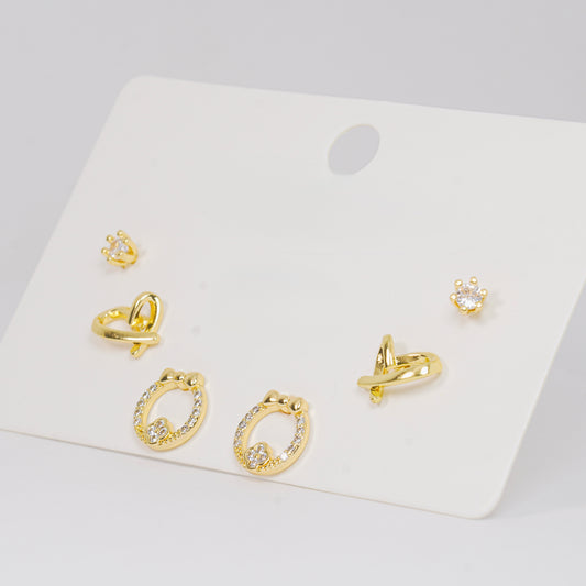 Set topos dorados