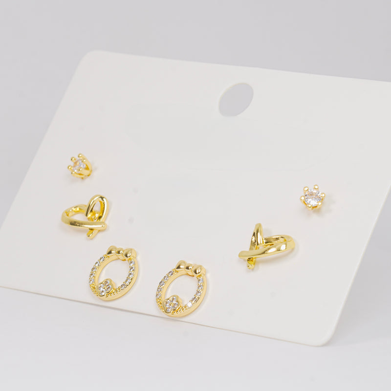 Set topos dorados