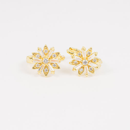 Candonga Flor con Piedra Blanca