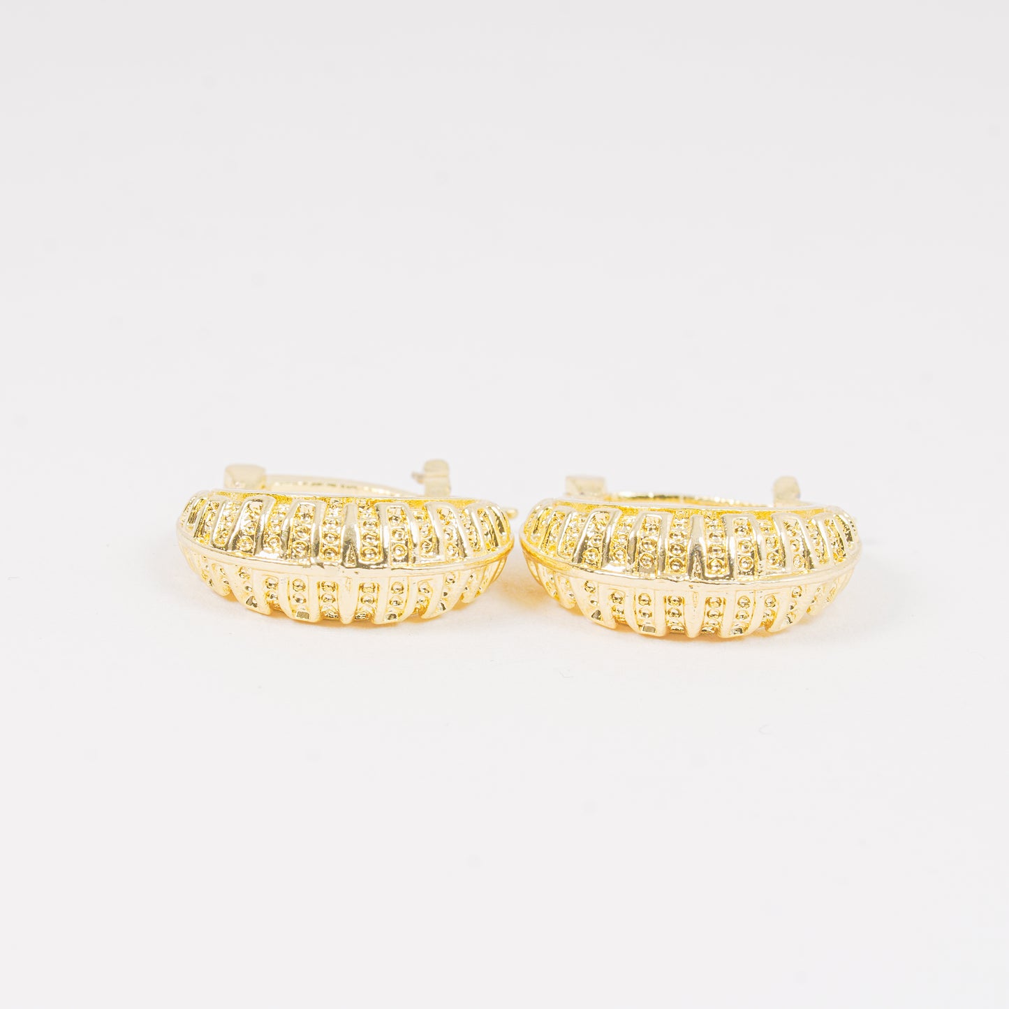 Candonga Ovalada Dorada Texturizada