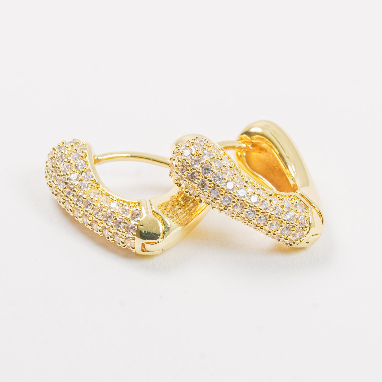 Candongas doradas brillantes