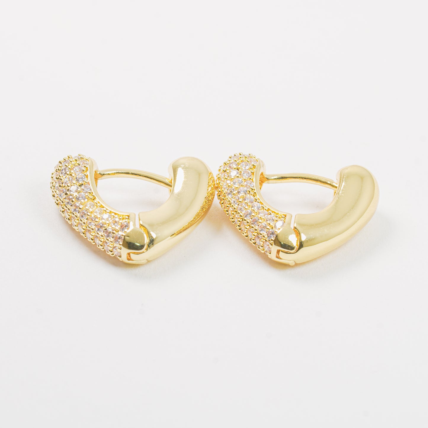 Candongas doradas brillantes