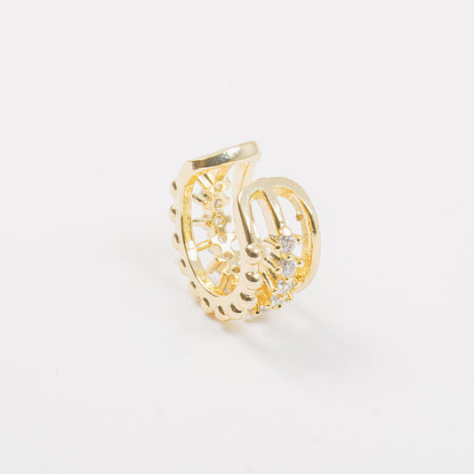 Earcuff Esplendor Dorado