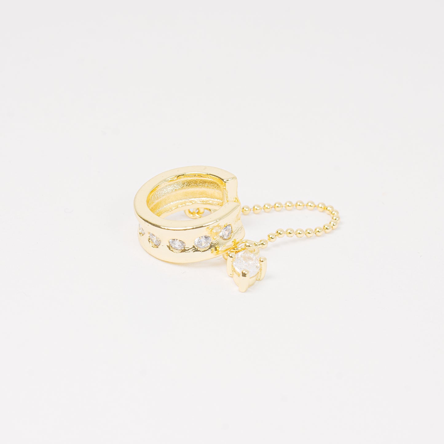 Earcuff gota colgante