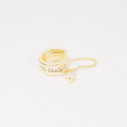 Earcuff gota colgante