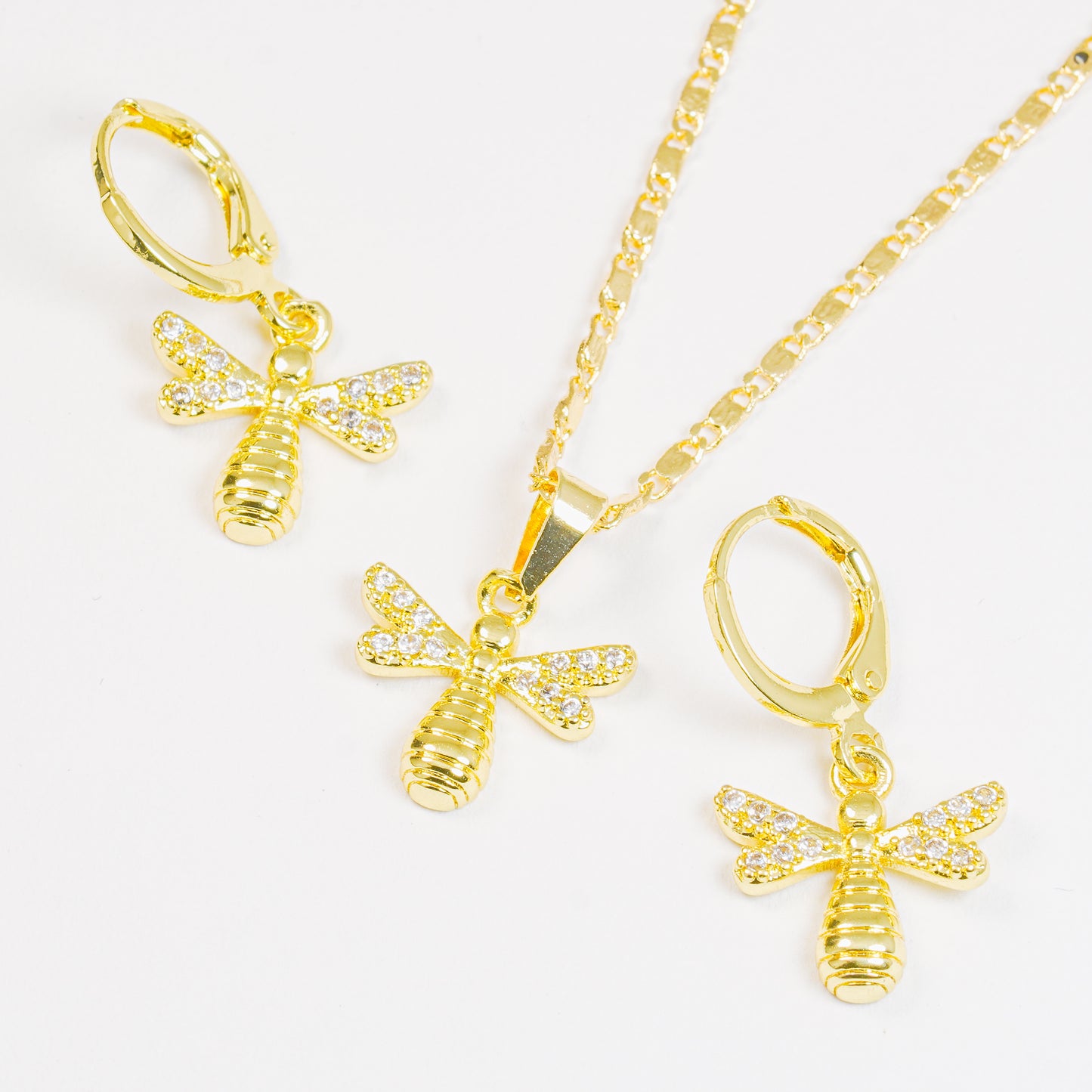 Set Libélula Dorada