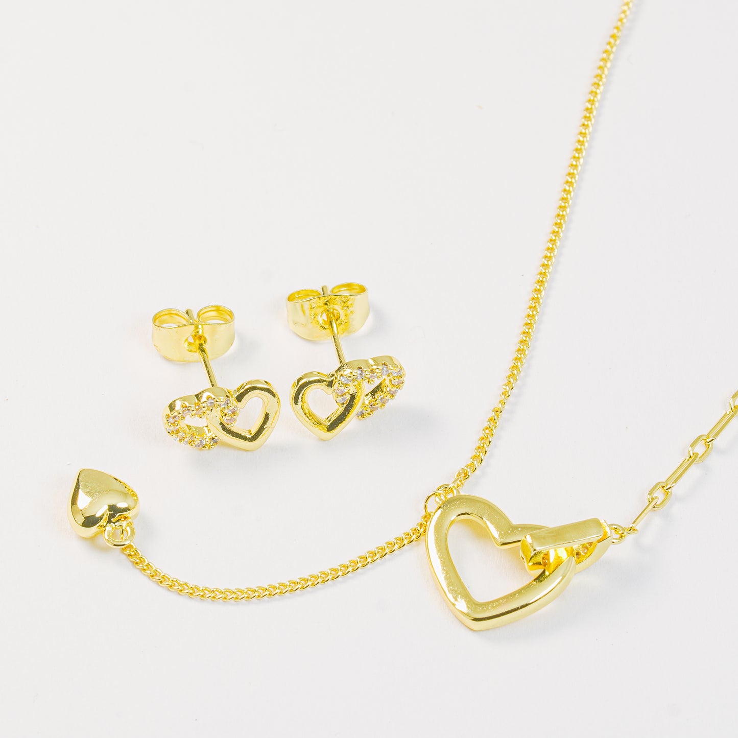 Set Corazón Dorado Ligero