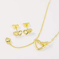 Set Corazón Dorado Ligero vista 2