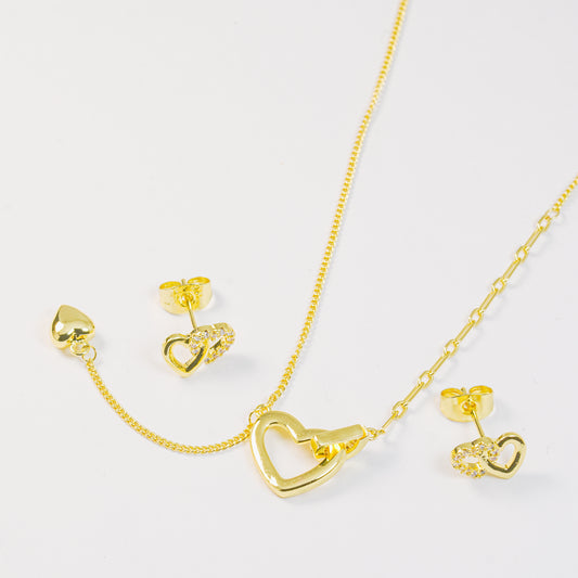 Set Corazón Dorado Ligero