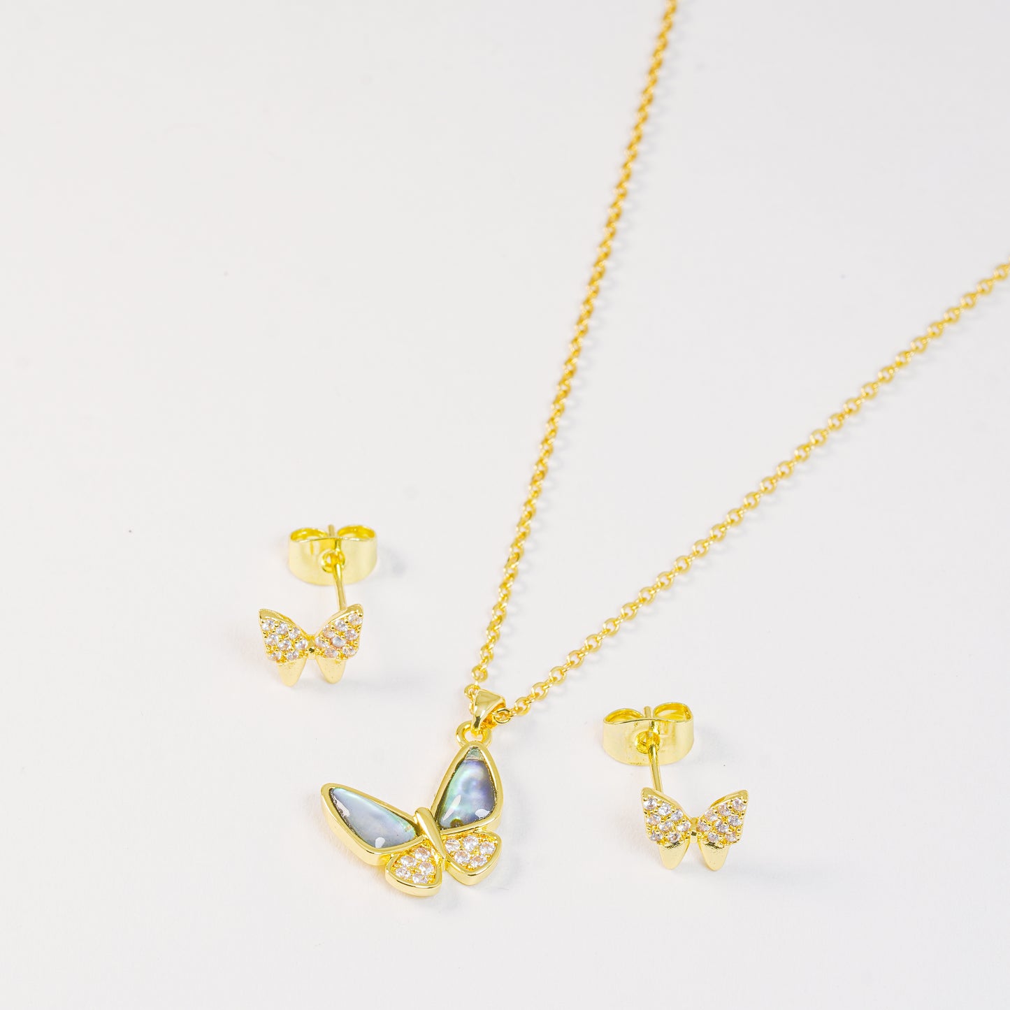 Set Mariposas Doradas