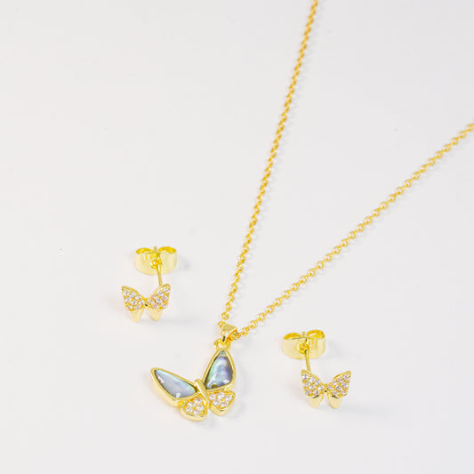 Set Mariposas Doradas