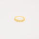 Anillo Biseles Dorados y Circones