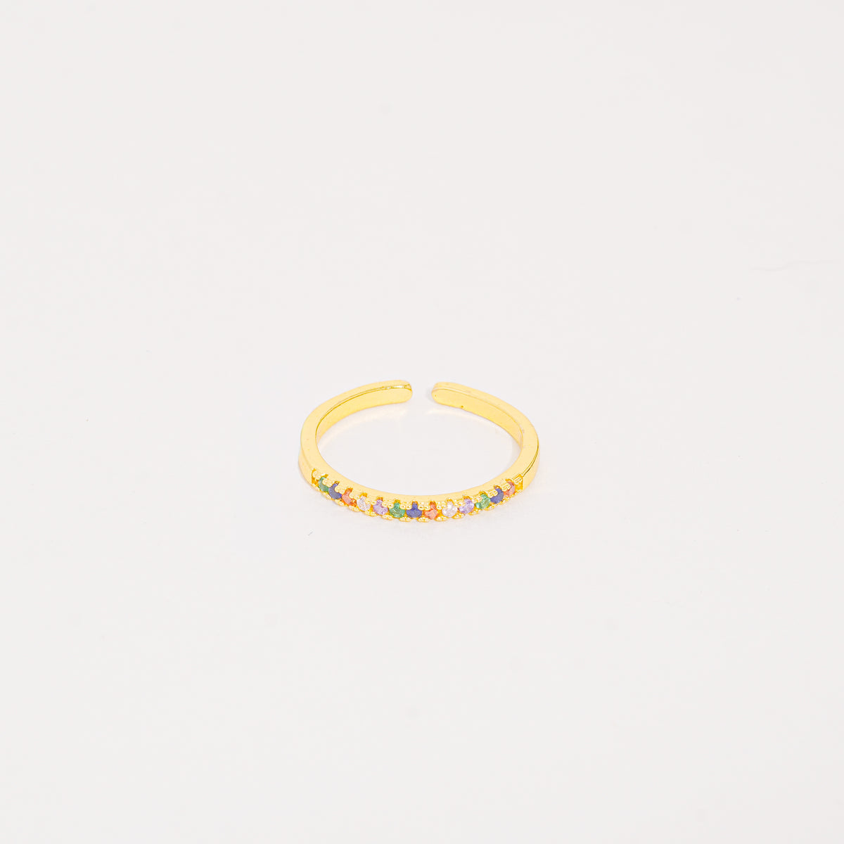 Anillo Dorado Arcoíris