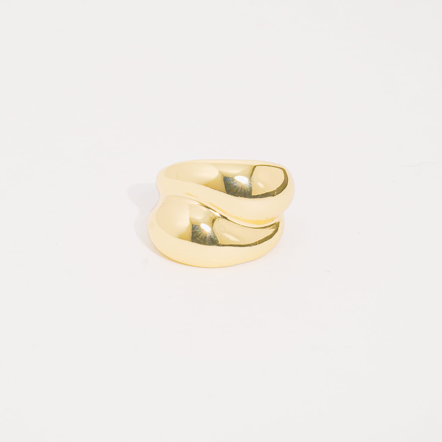 Anillo Chunky Dorado