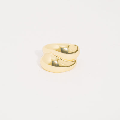 Anillo Chunky Dorado