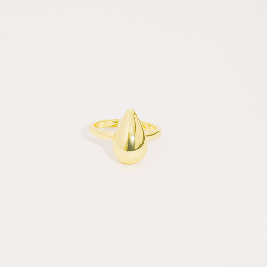 Anillo Chunky en Gota Dorada